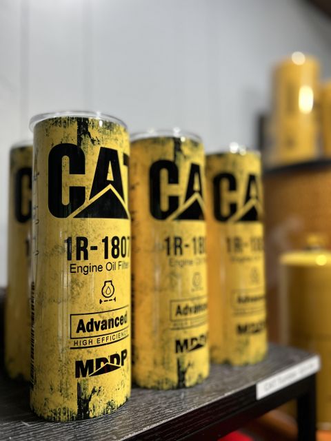 MDDP Cat Oil Filter Tumbler 20oz